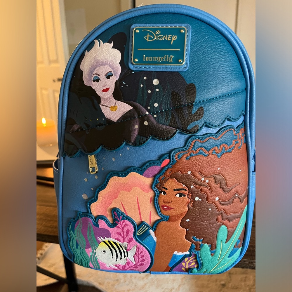 Disney Loungefly Little Mermaid Backpack